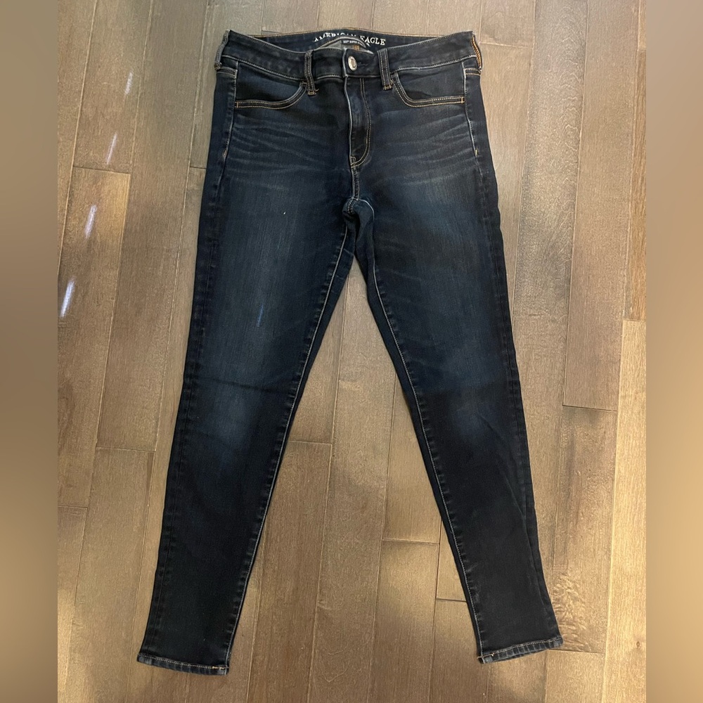 AE dark denim jeans